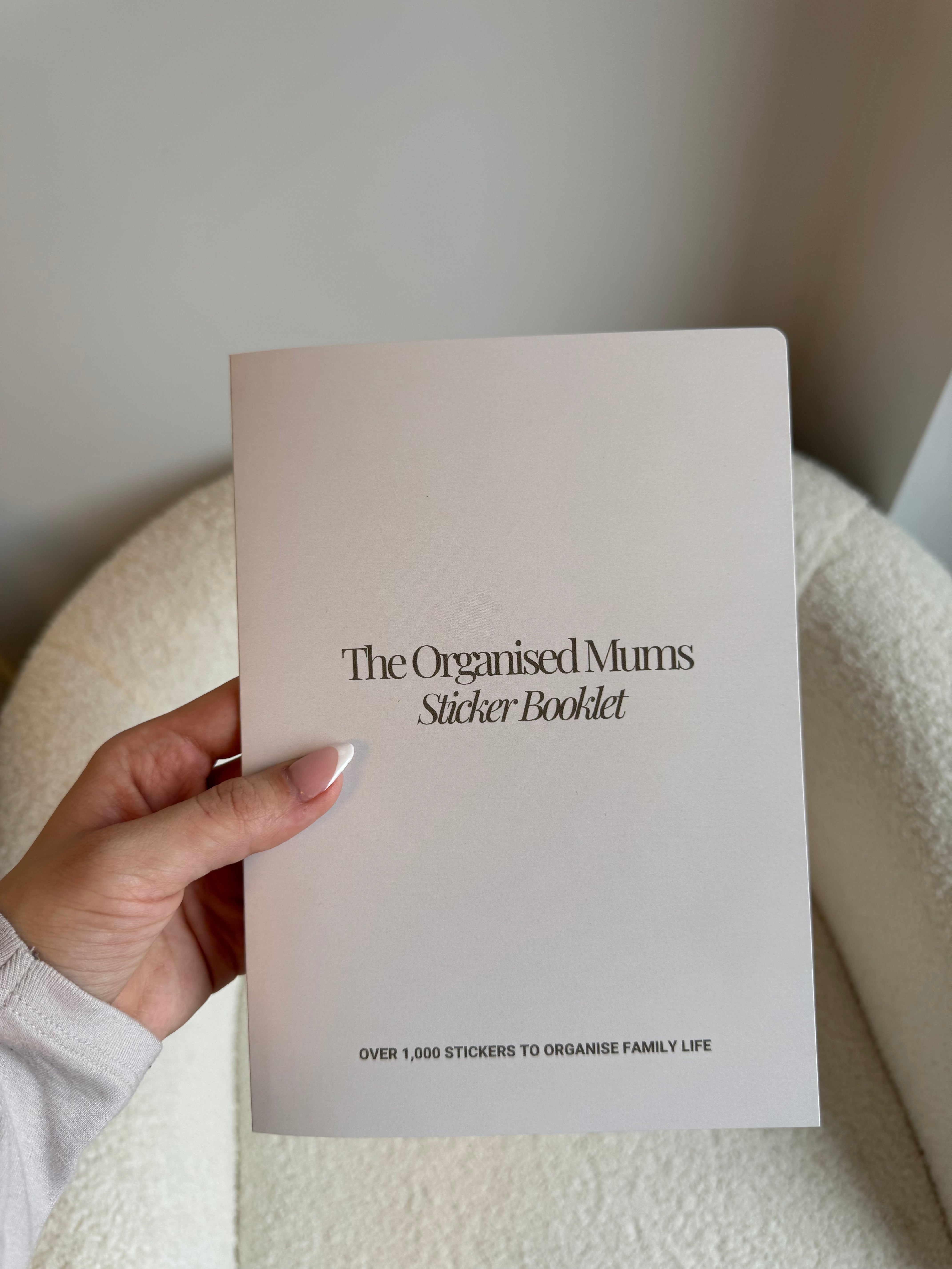 The Organised Mums Sticker Booklet