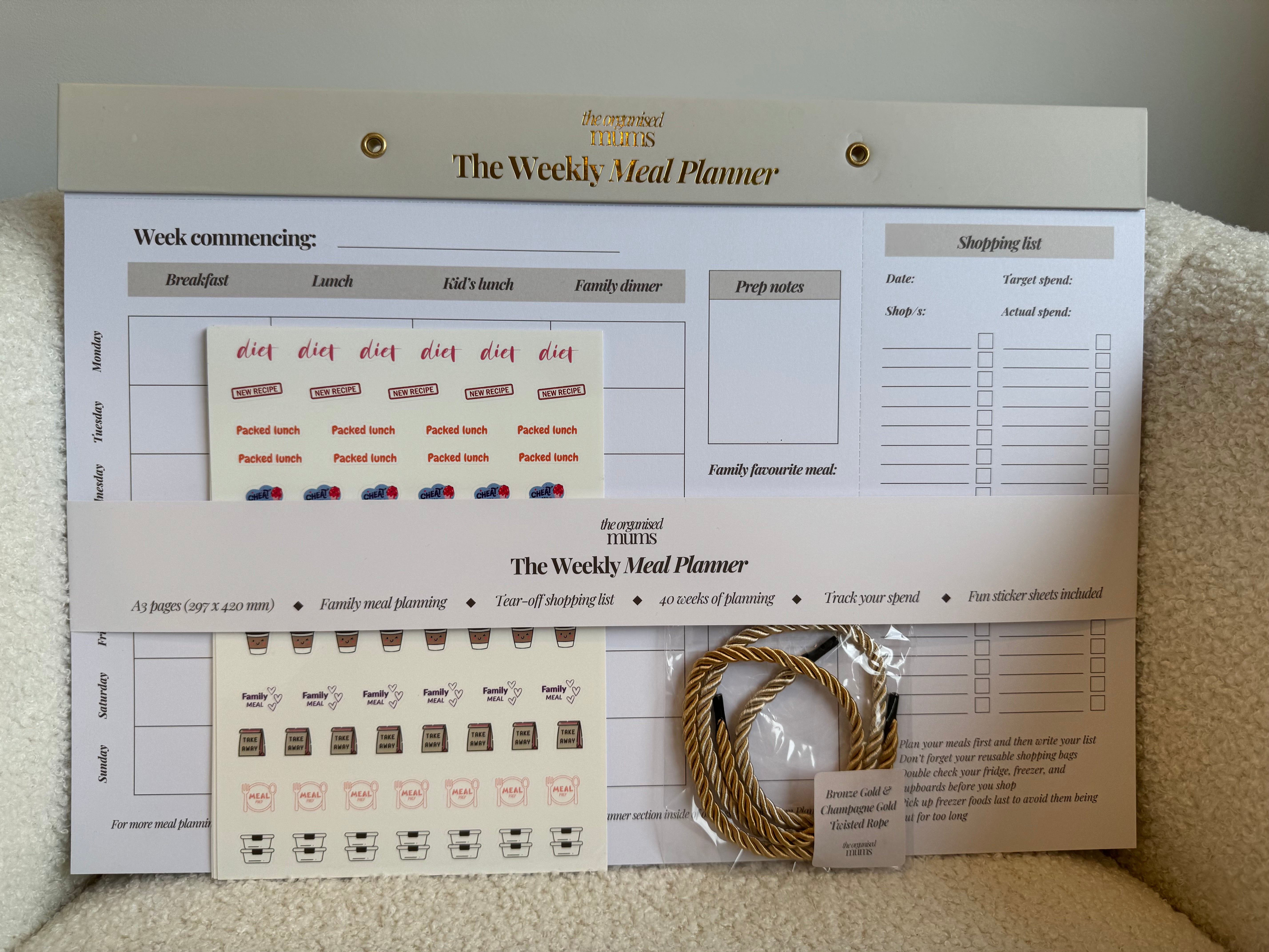 The Weekly Meal Planner