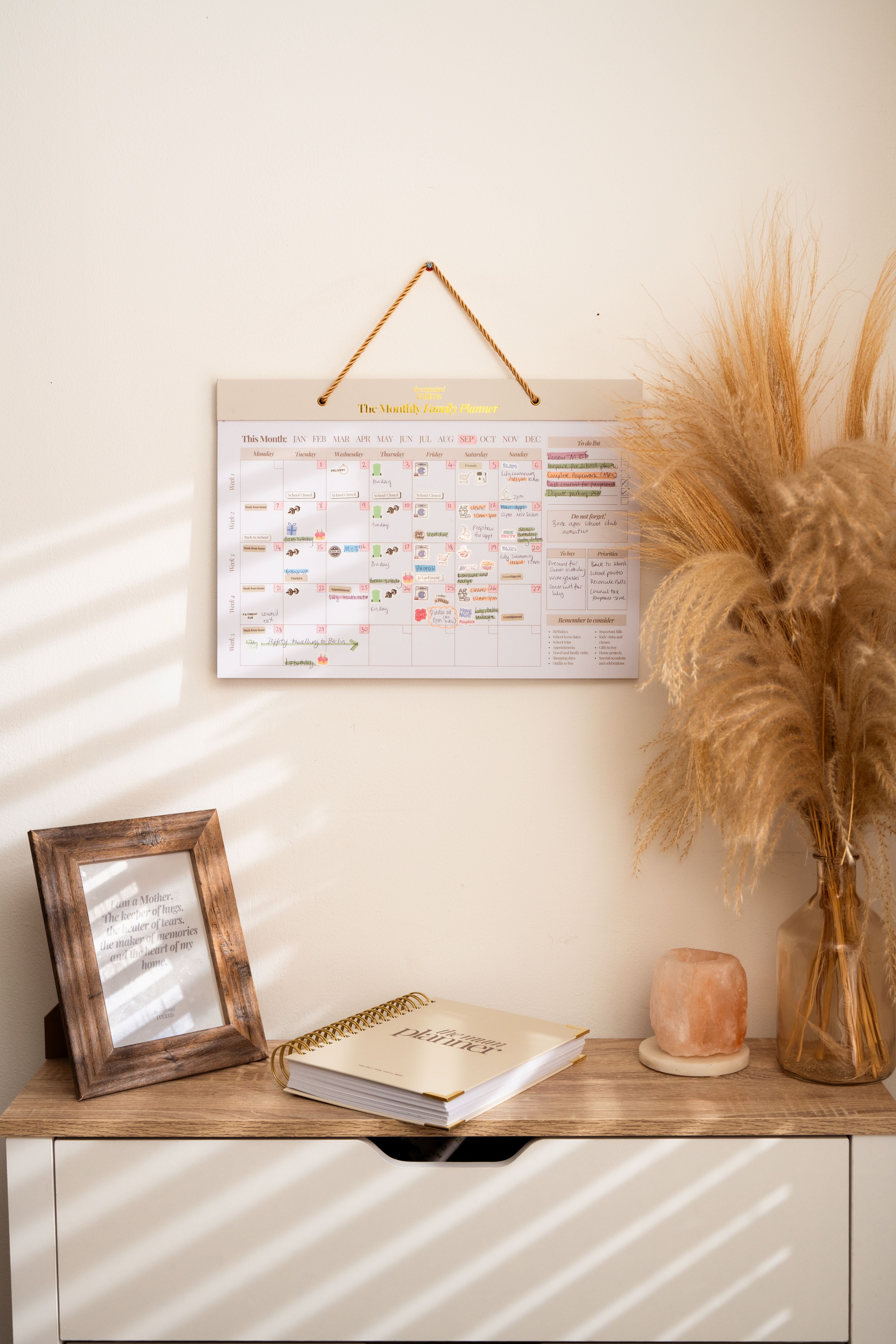 The Monthly Family Planner