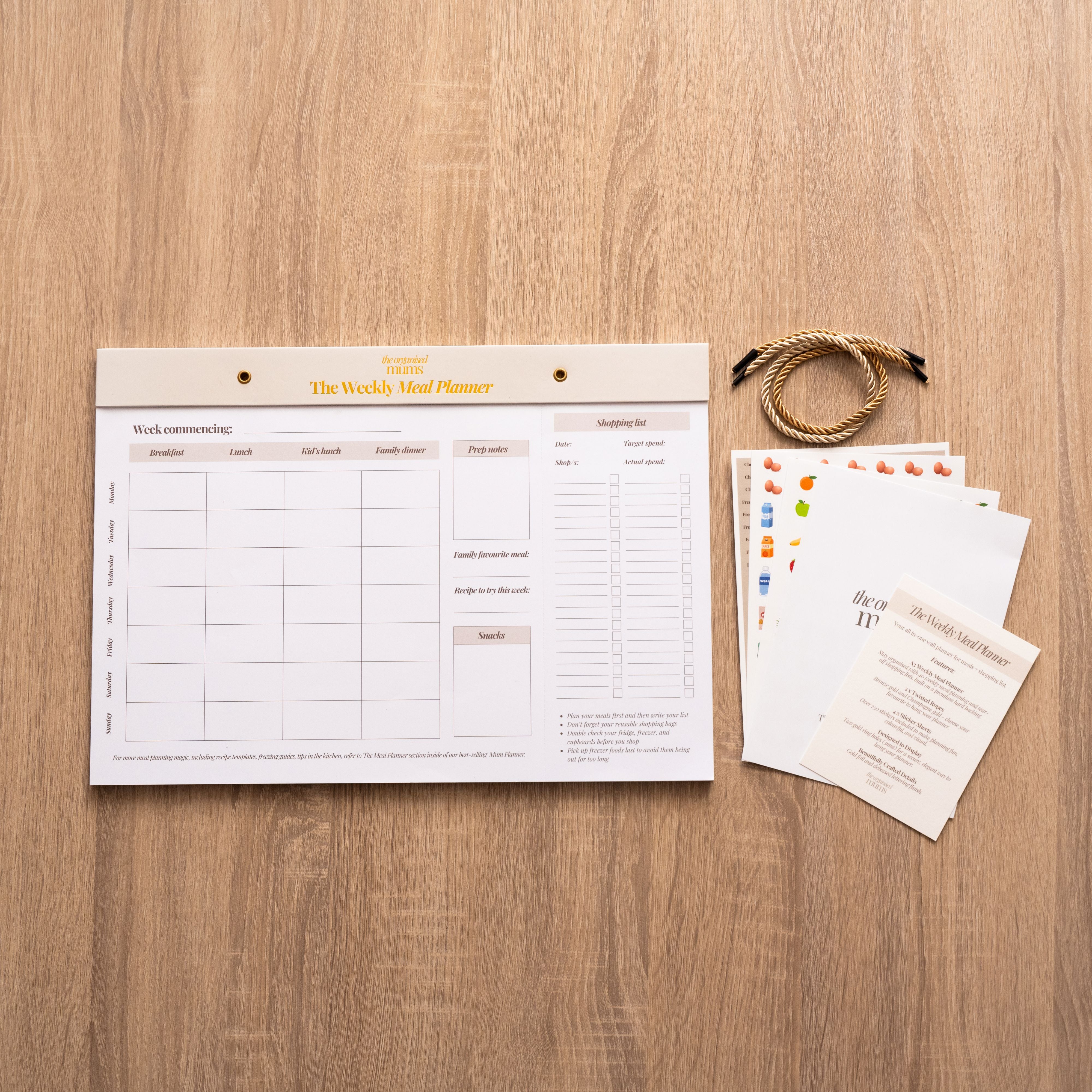 The Weekly Meal Planner