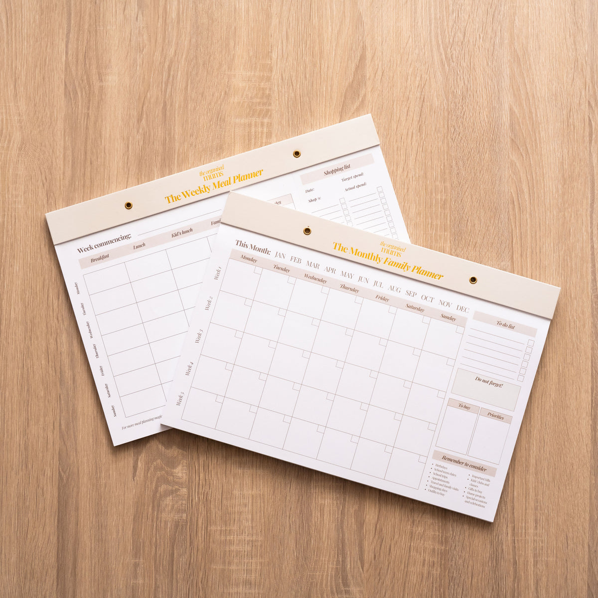 The Organised Mums: Ultimate Planners & Tools for Busy Mums