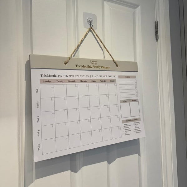 The Monthly Family Planner