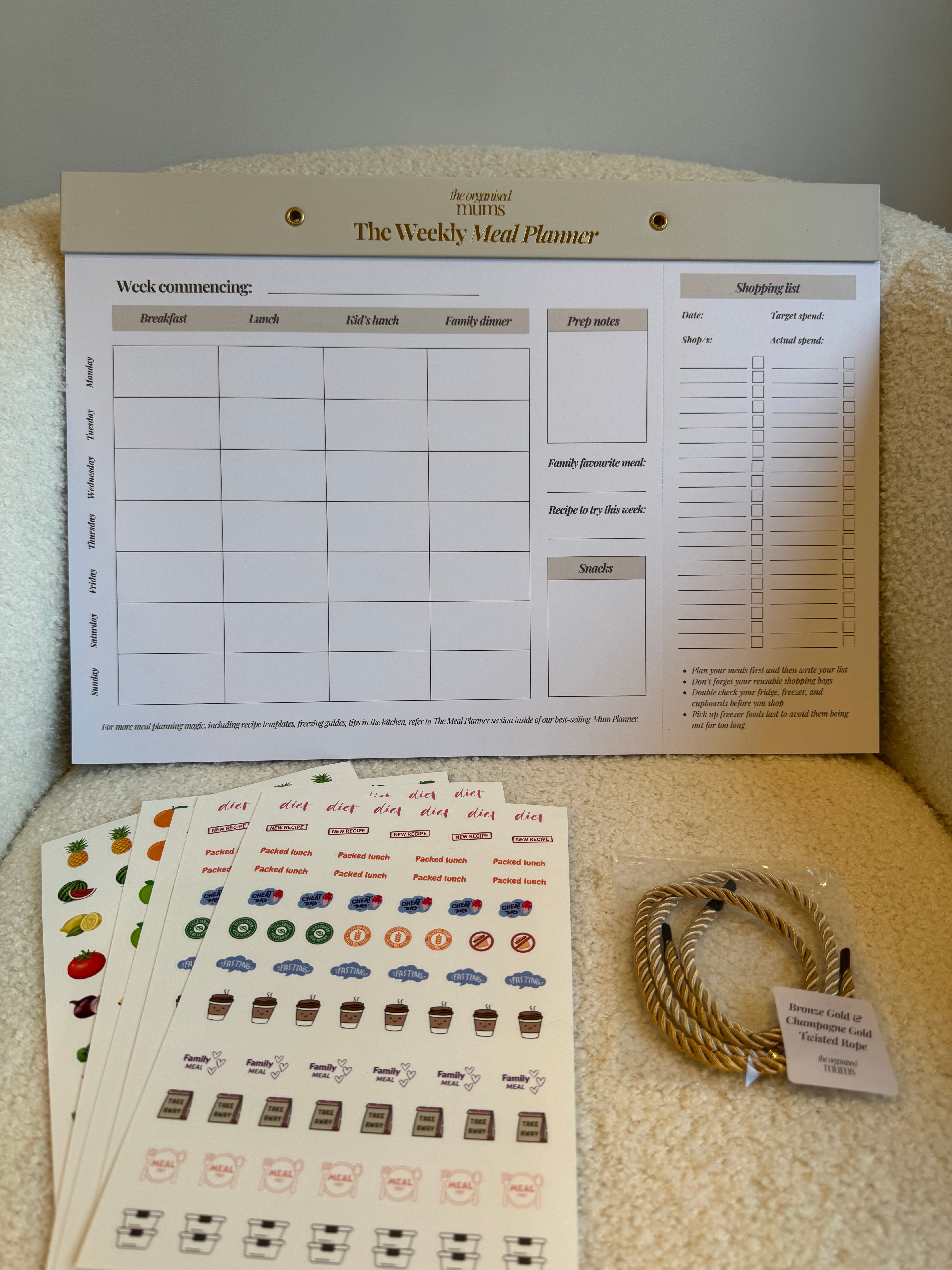 The Weekly Meal Planner